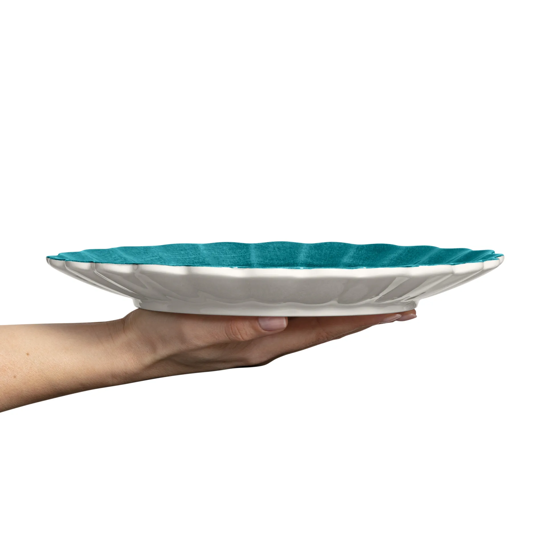 Assiette Oyster 28 cm, Ocean Mateus