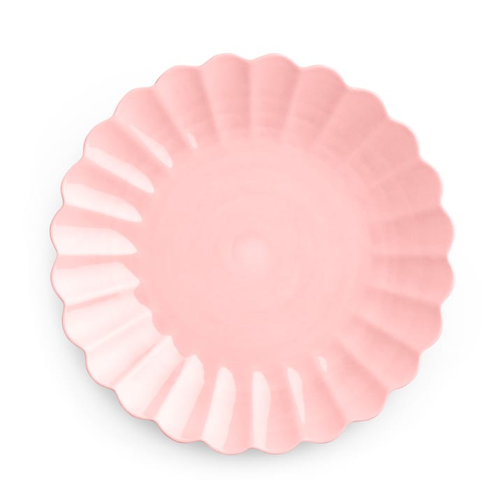 Assiette Oyster 28 cm - Rose clair - Mateus