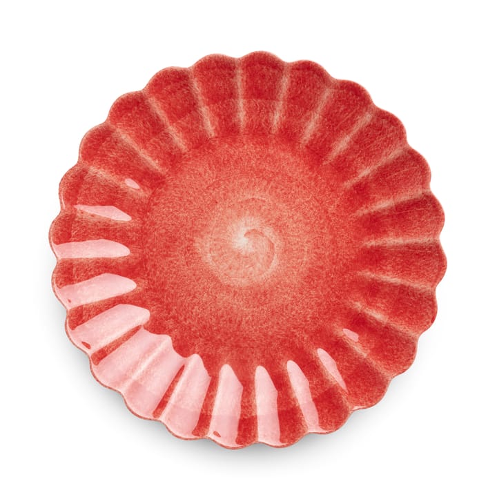 Assiette Oyster 28 cm - Rouge-Limited Edition - Mateus