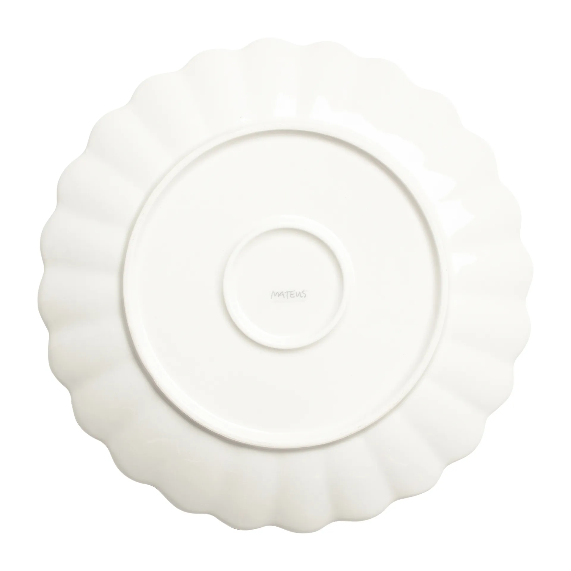 Assiette Oyster 28 cm, Rouge Mateus