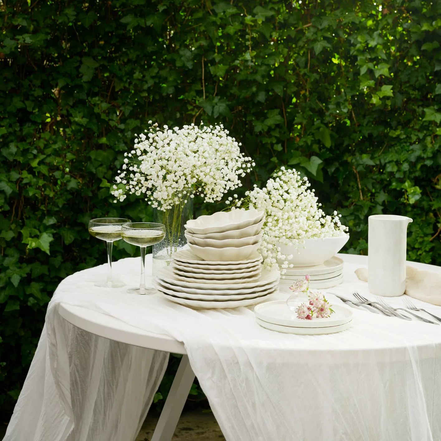 Assiette Oyster 28 cm, Sable Mateus