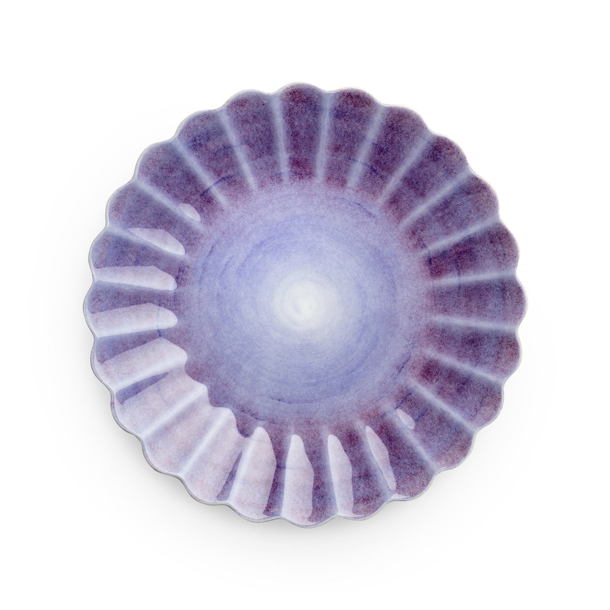 mateus assiette oyster 28 cm violette