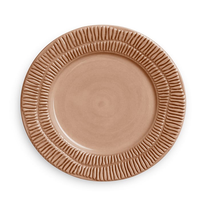 Assiette Stripes Ø21 cm - Cinnamon - Mateus