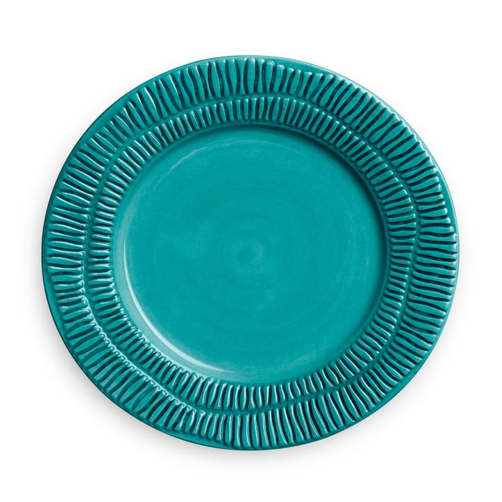 Assiette Stripes Ø21 cm - Ocean - Mateus