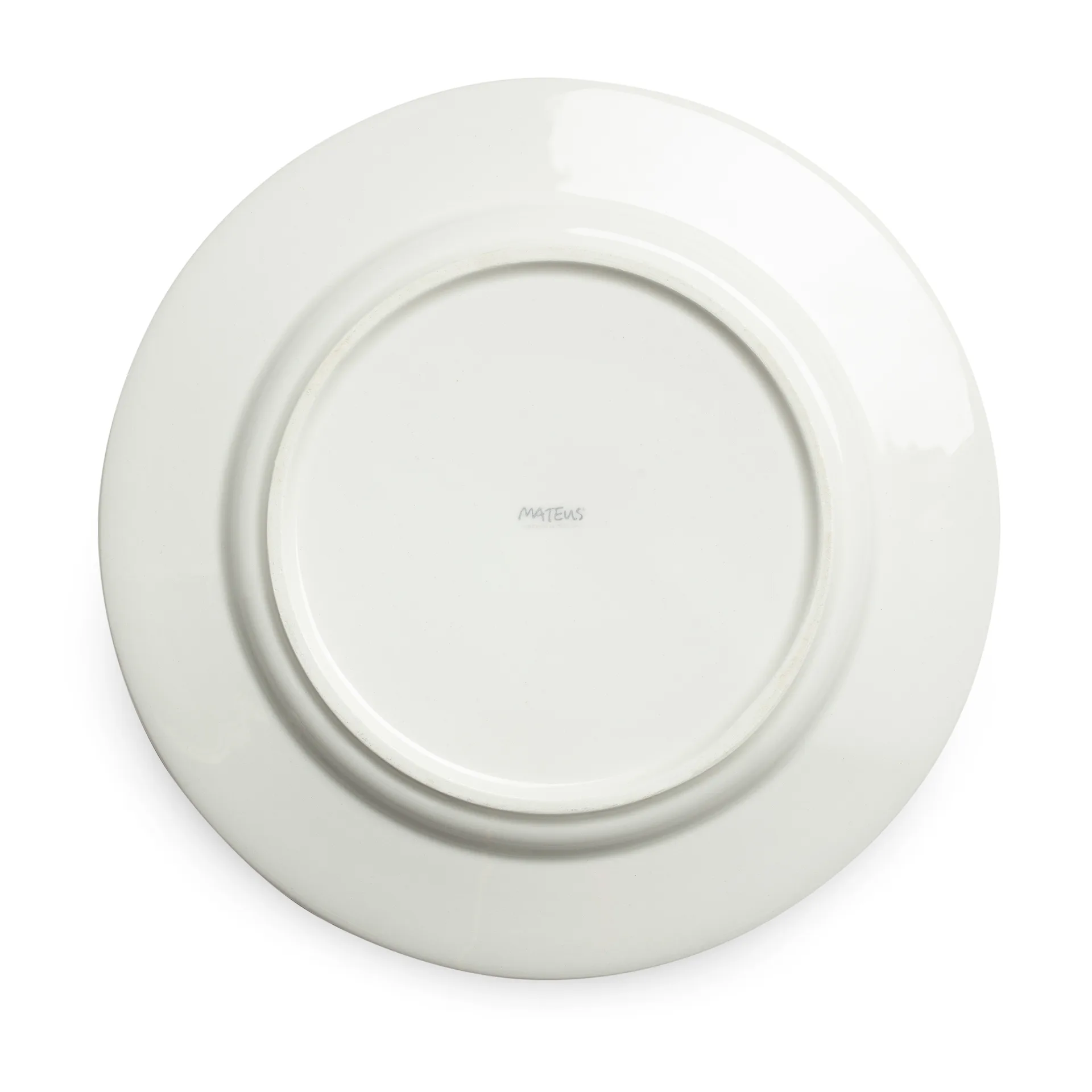 Assiette Stripes Ø28 cm, Bleu clair Mateus