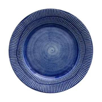 Assiette Stripes Ø28 cm - Bleu - Mateus
