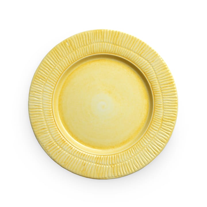 Assiette Stripes Ø28 cm - Jaune - Mateus