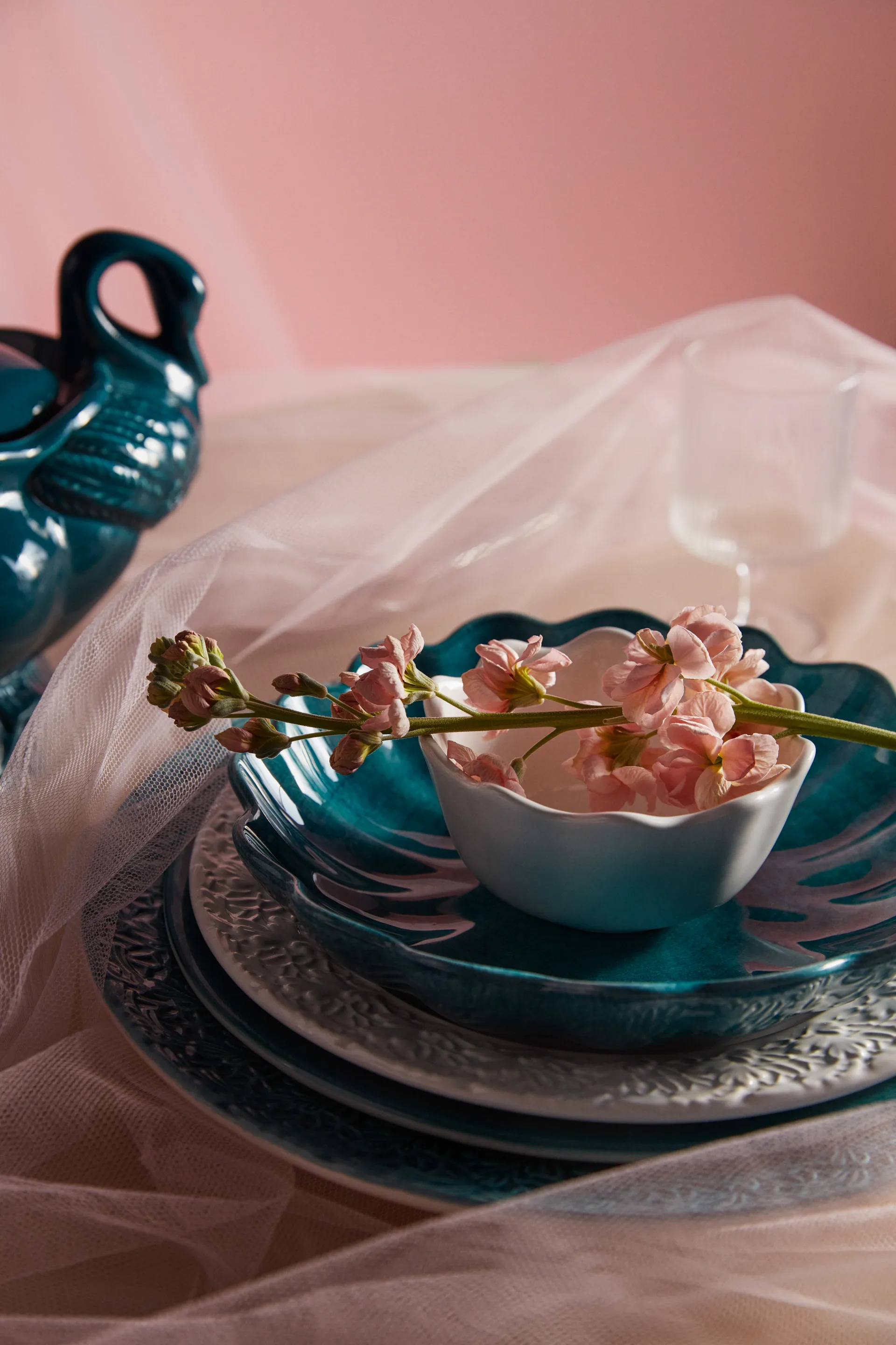 Bol Oyster Ø13 cm, blanc Mateus