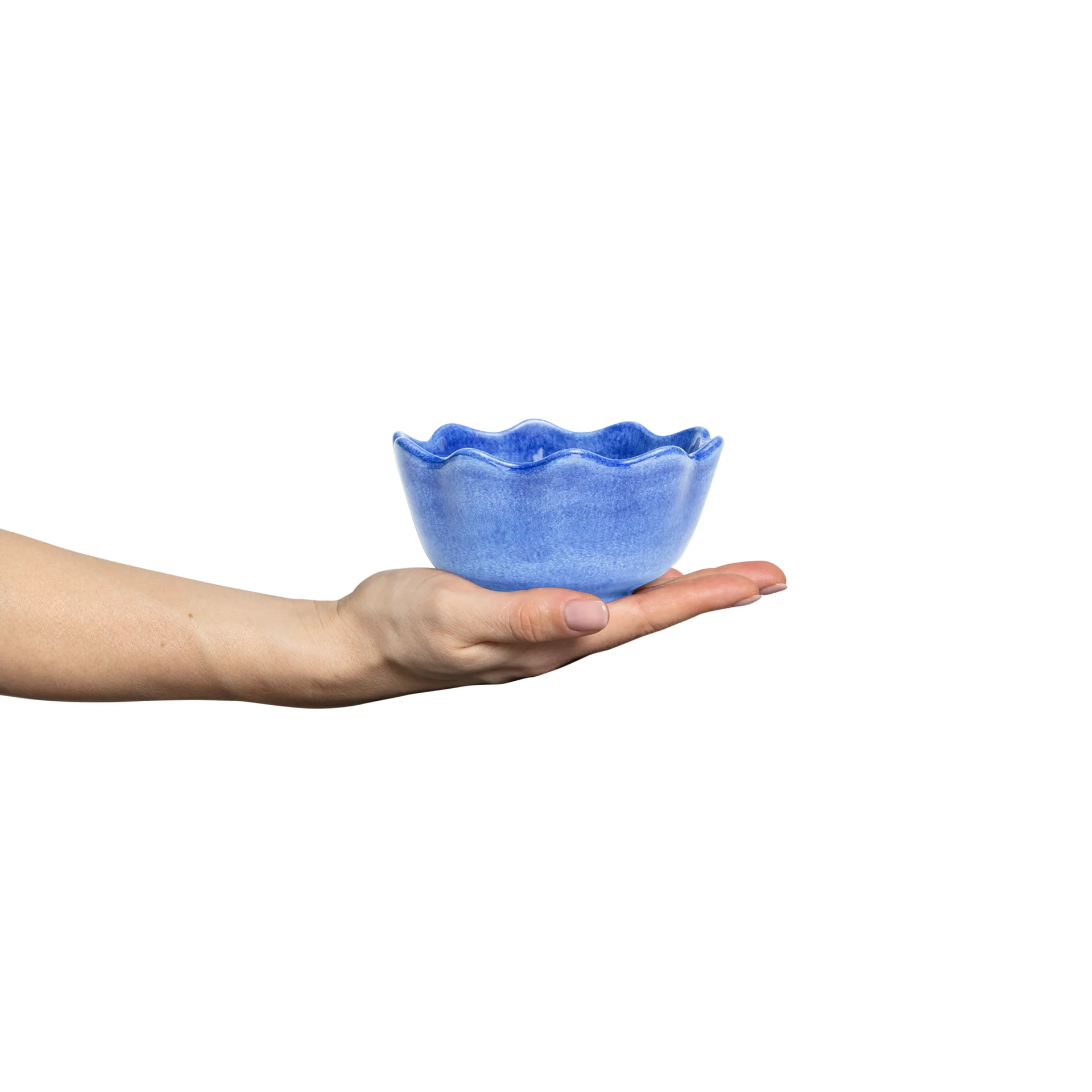 Bol Oyster Ø13 cm, Bleu clair Mateus