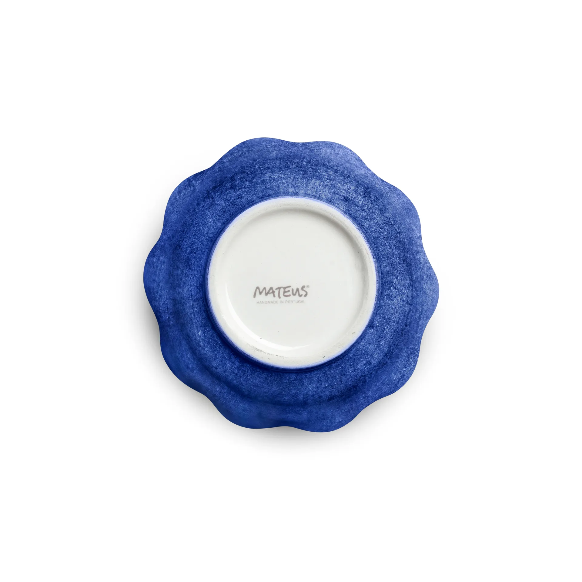 Bol Oyster Ø13 cm, Bleu Mateus