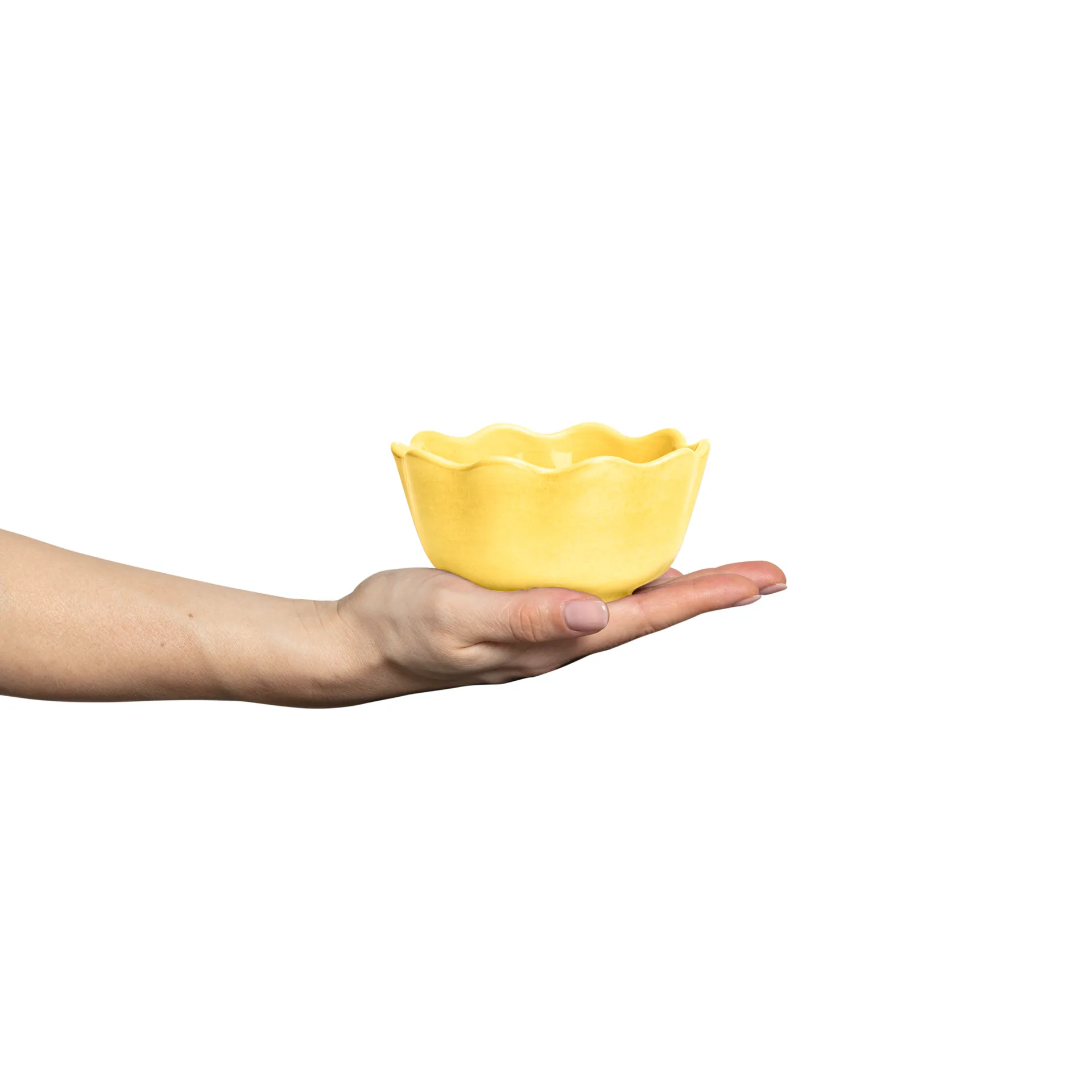 Bol Oyster Ø13 cm, Jaune Mateus