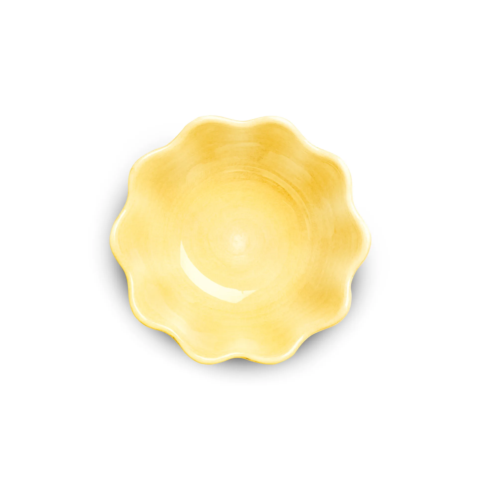 Bol Oyster Ø13 cm, Jaune Mateus