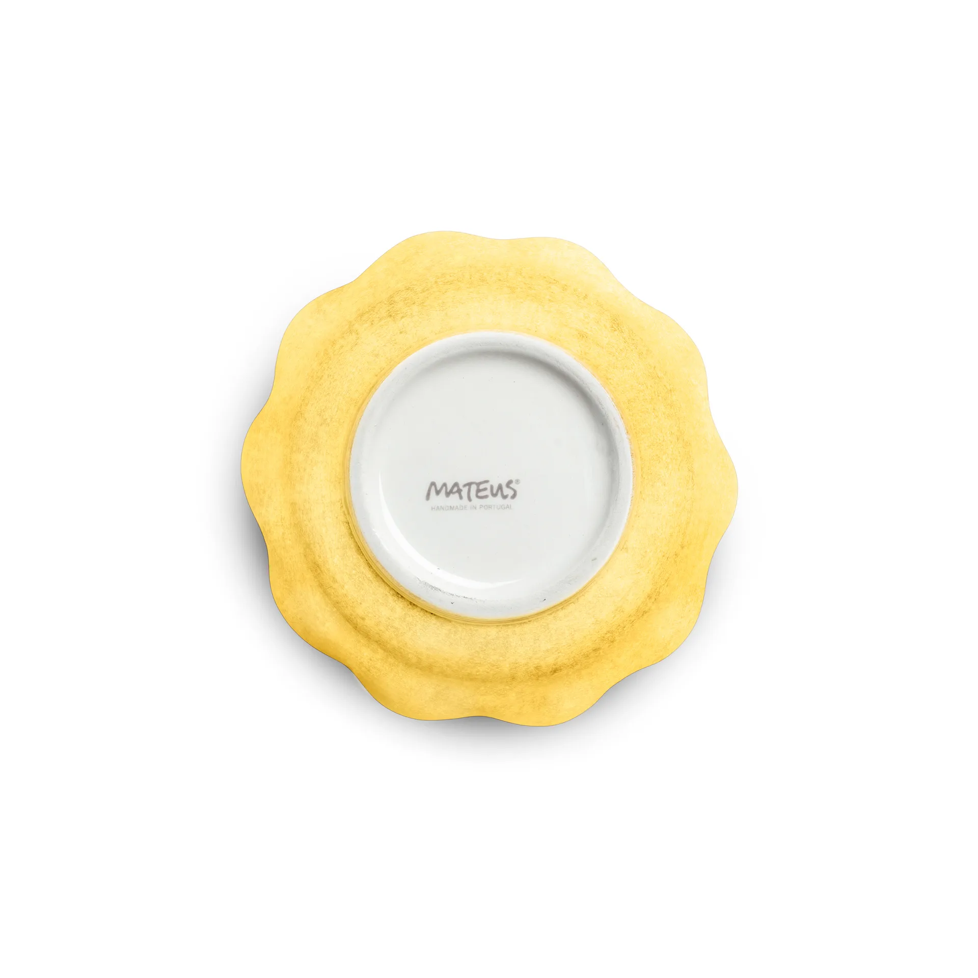 Bol Oyster Ø13 cm, Jaune Mateus