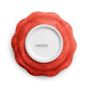 Bol Oyster Ø13 cm - Rouge-Limited Edition - Mateus