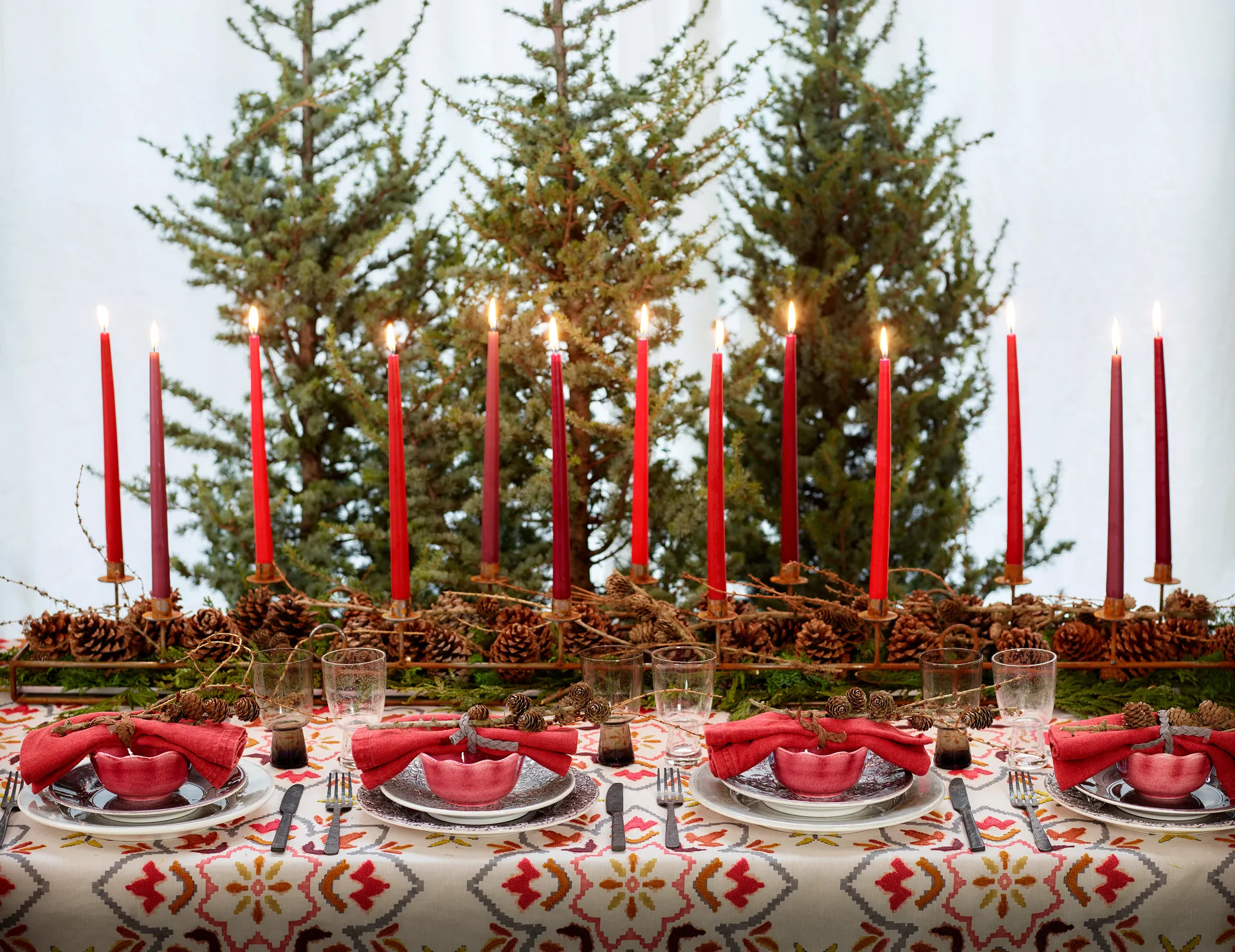 Bol Oyster Ø13 cm, Rouge Mateus