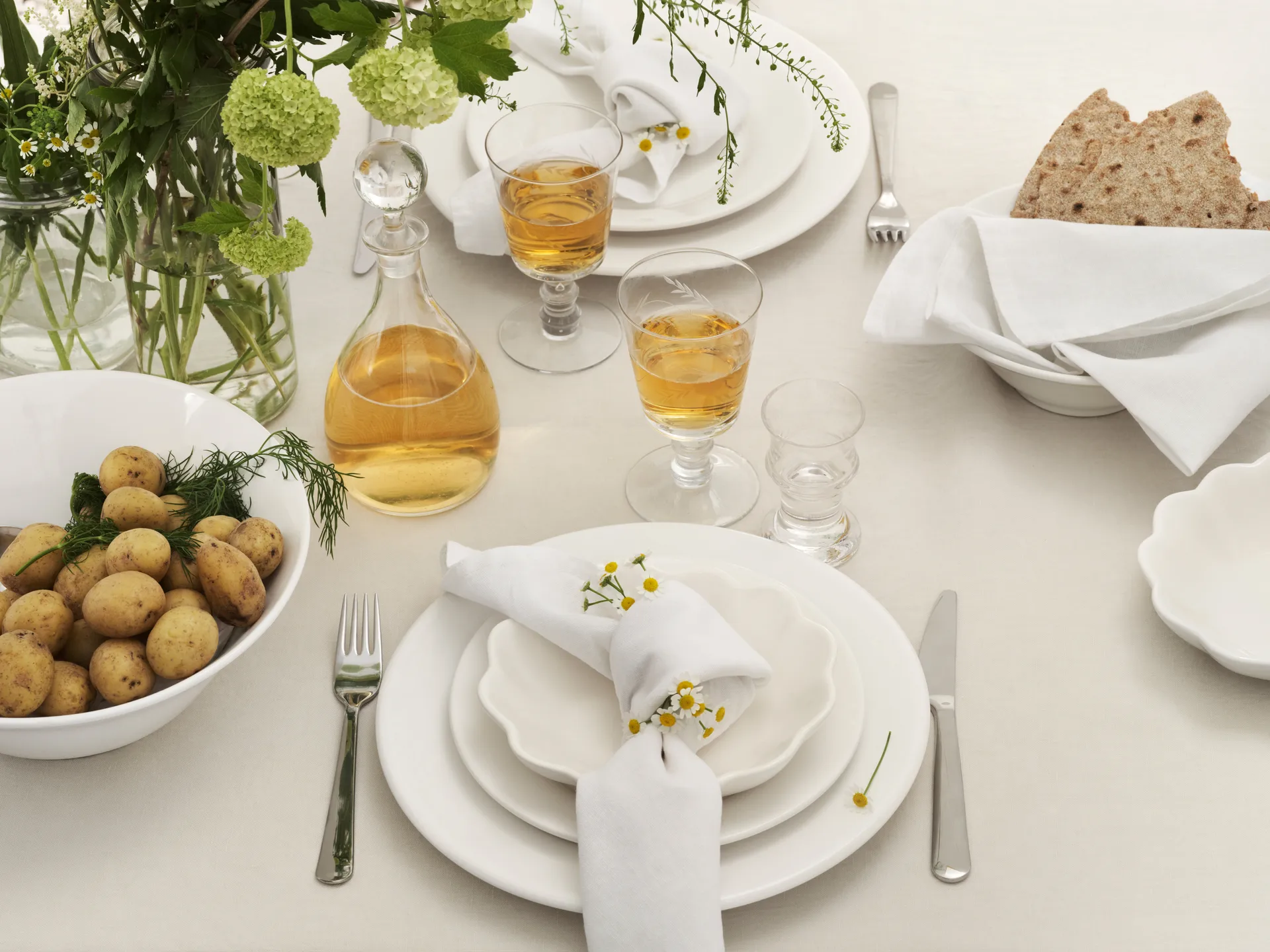 Bol Oyster 16x18 cm, blanc Mateus