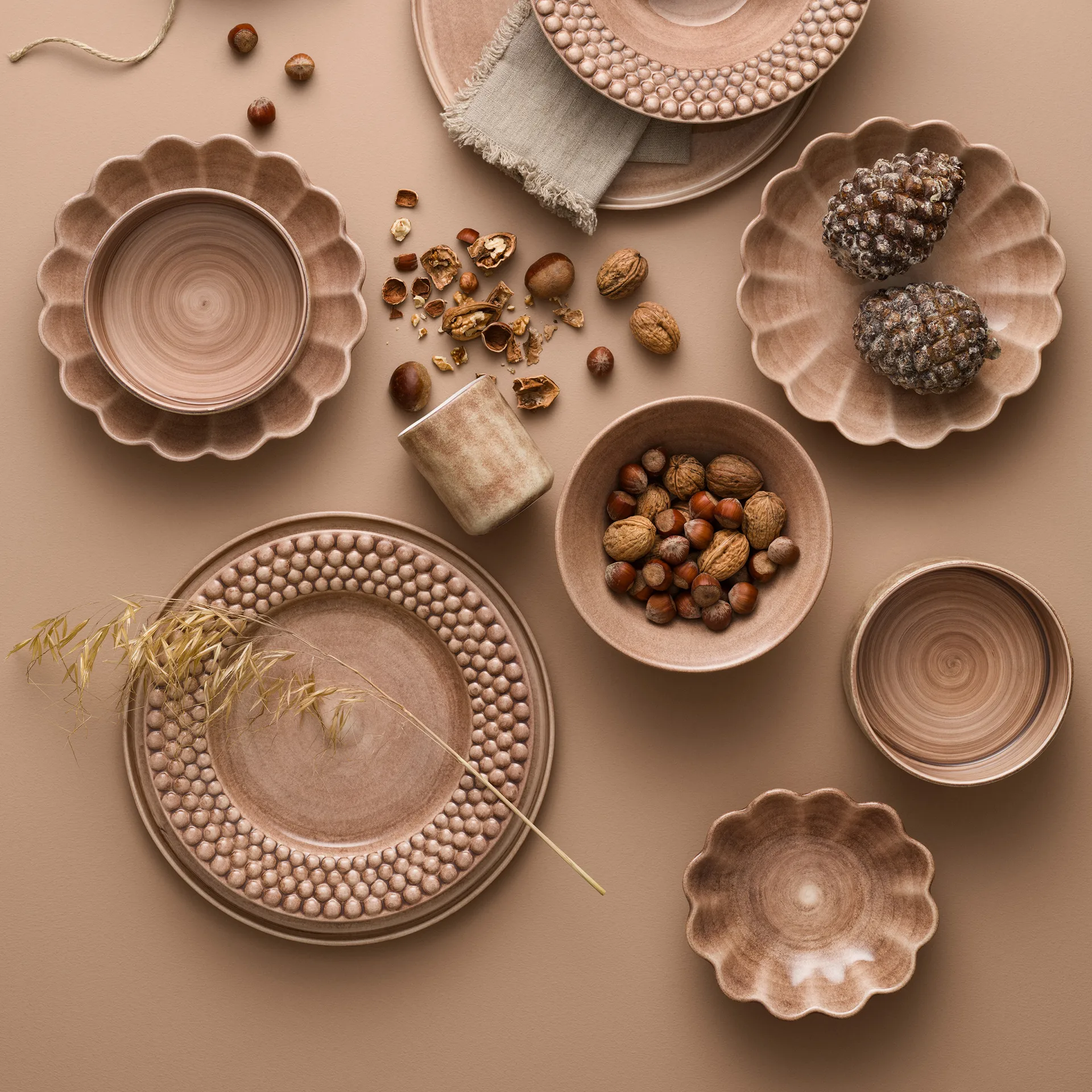 Bol Oyster 16x18 cm, Cinnamon Mateus