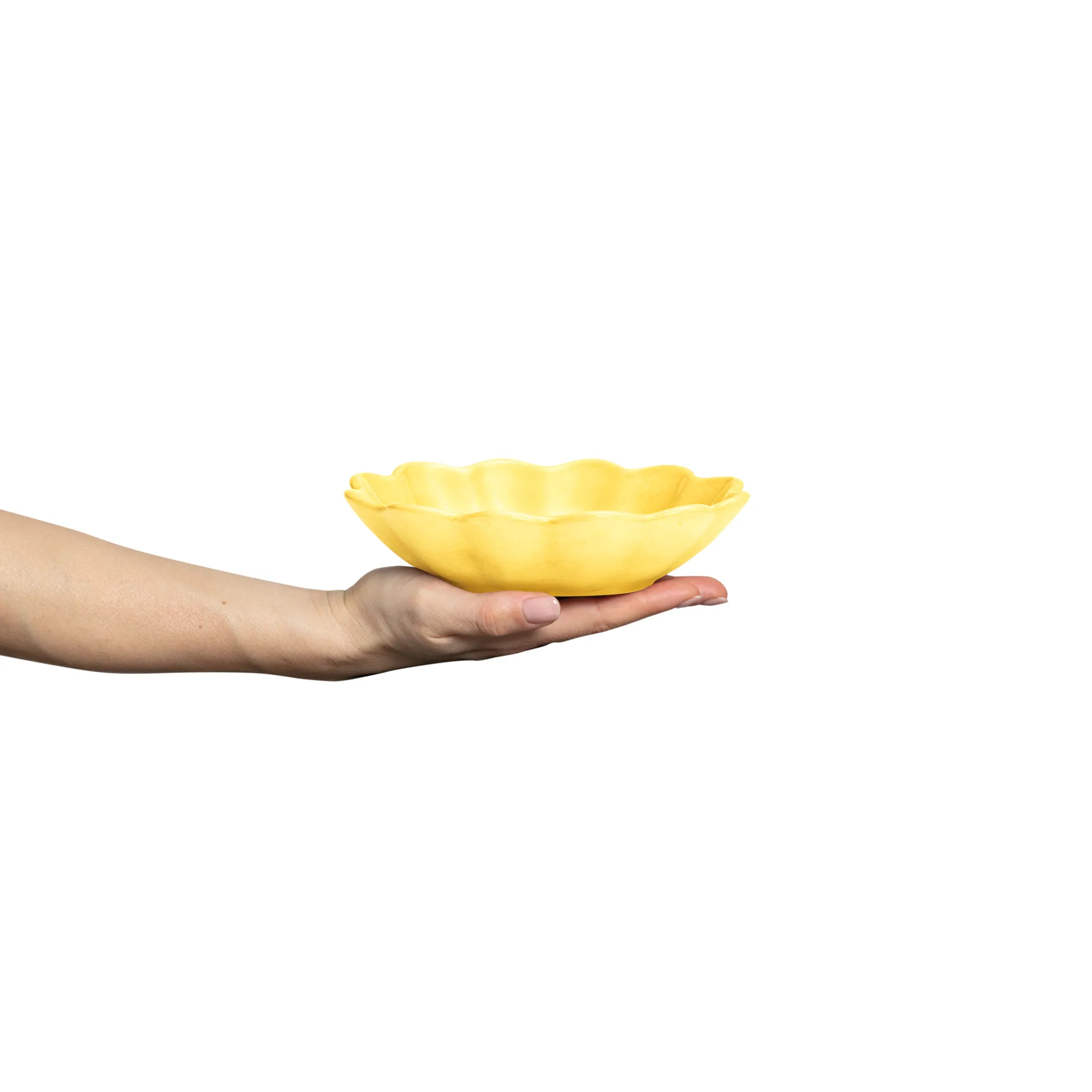 Bol Oyster 16x18 cm, Jaune Mateus