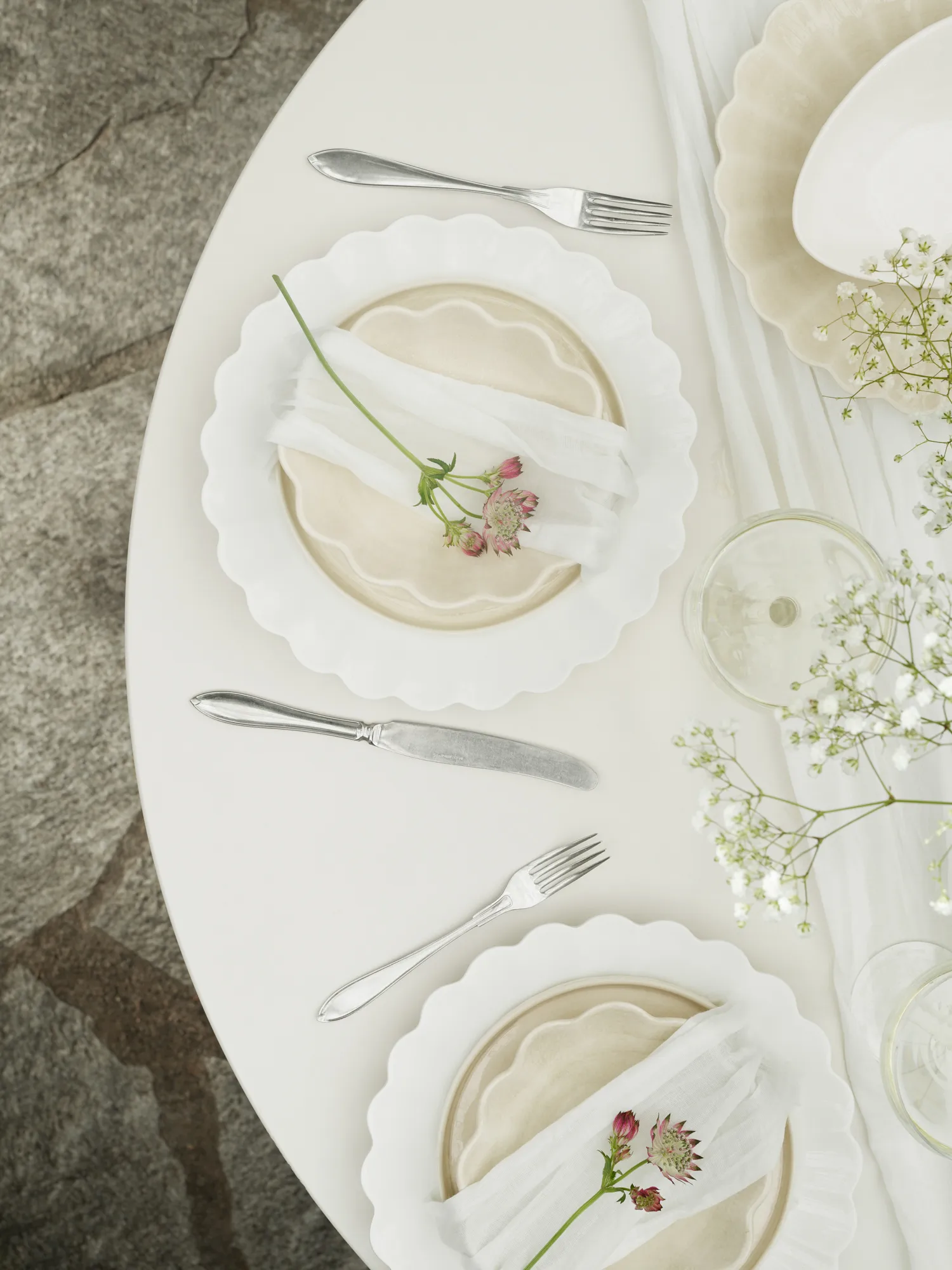 Bol Oyster 16x18 cm, Sable Mateus