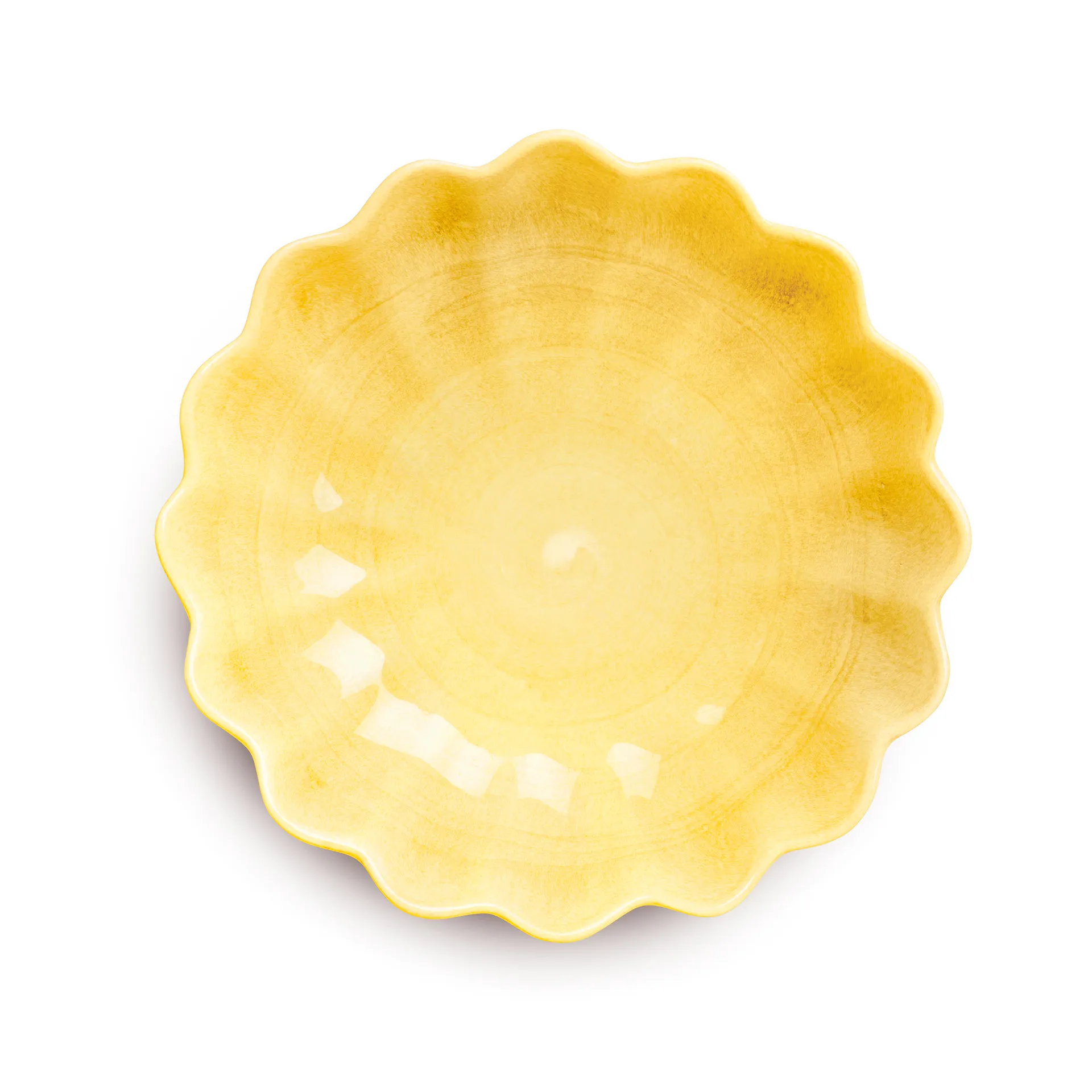 Bol Oyster Ø24 cm, Jaune Mateus
