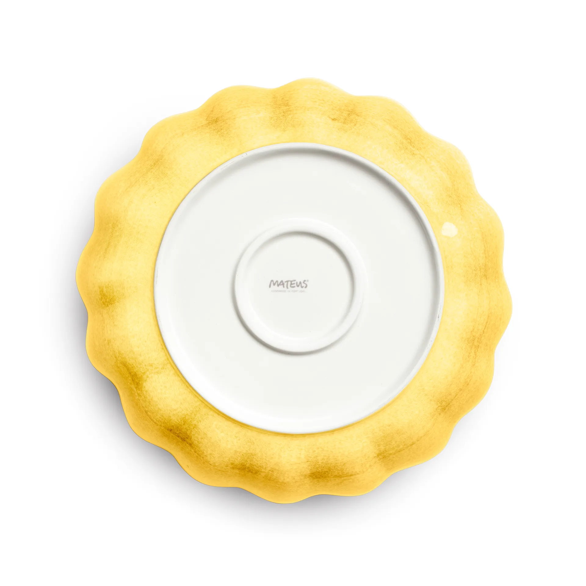 Bol Oyster Ø24 cm, Jaune Mateus
