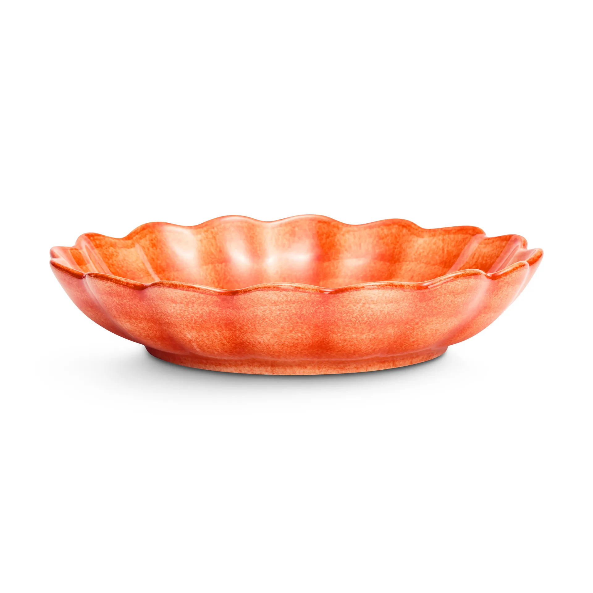 Bol Oyster Ø24 cm, Orange Mateus