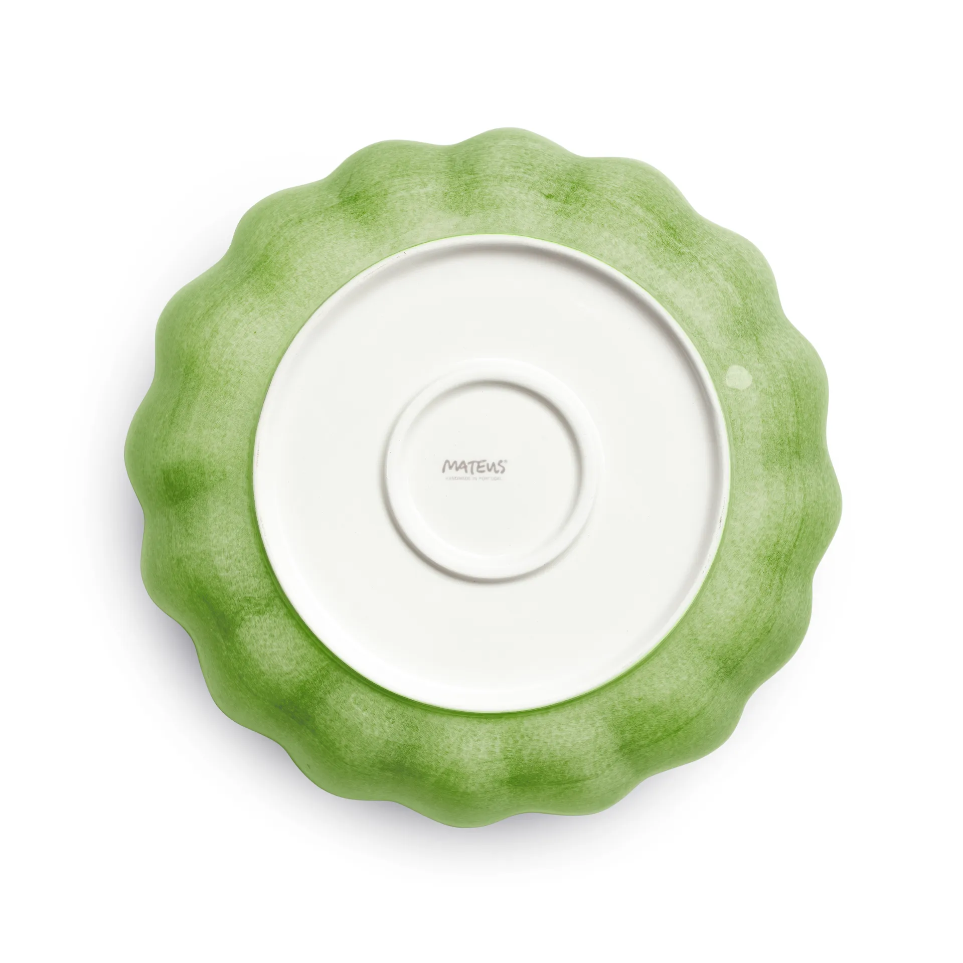 Bol Oyster Ø24 cm, Vert Mateus