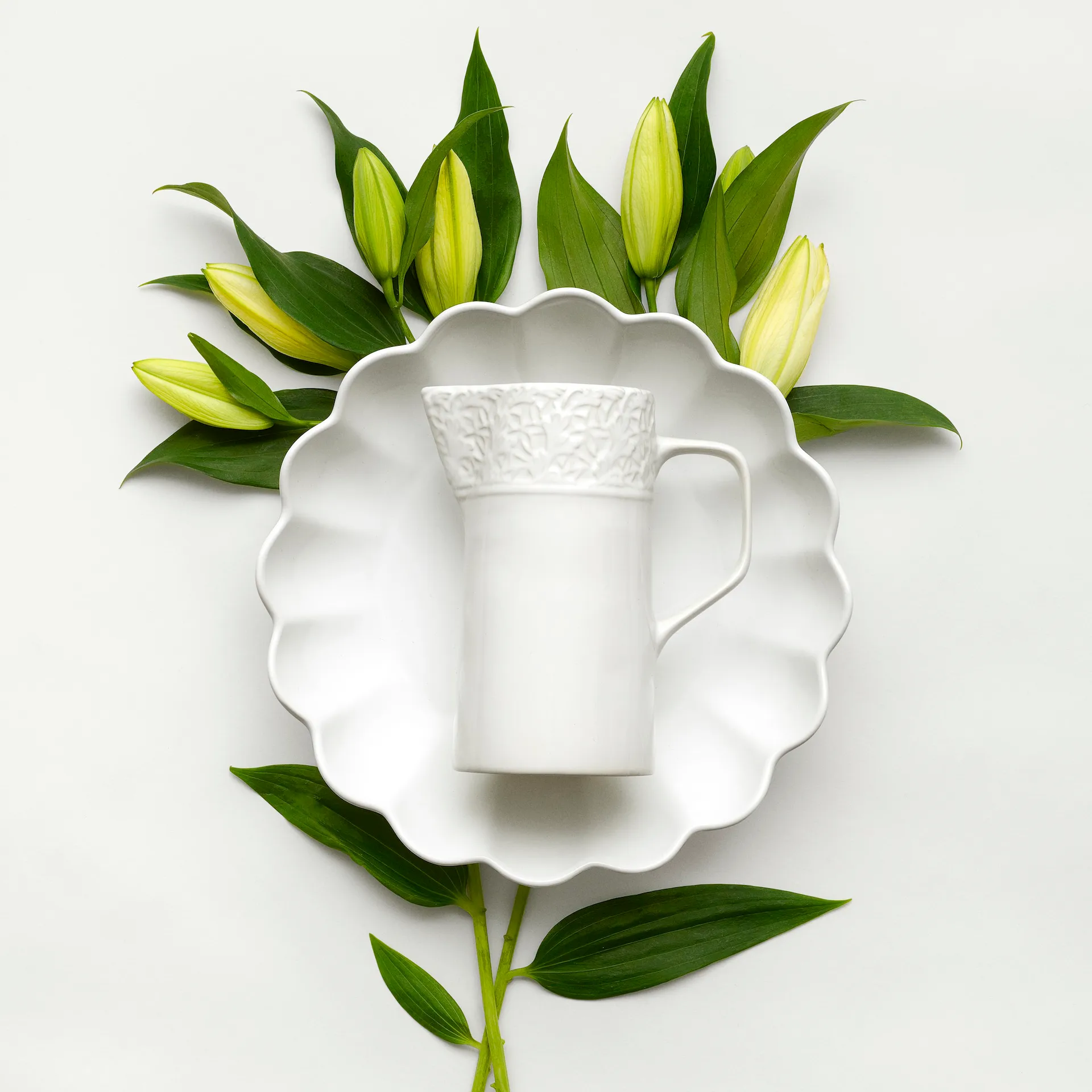 Bol Oyster Ø31 cm, blanc Mateus