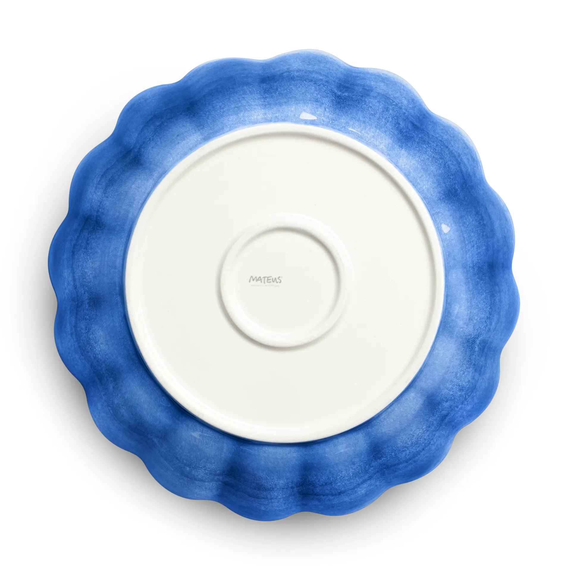 Bol Oyster Ø31 cm, Bleu clair Mateus