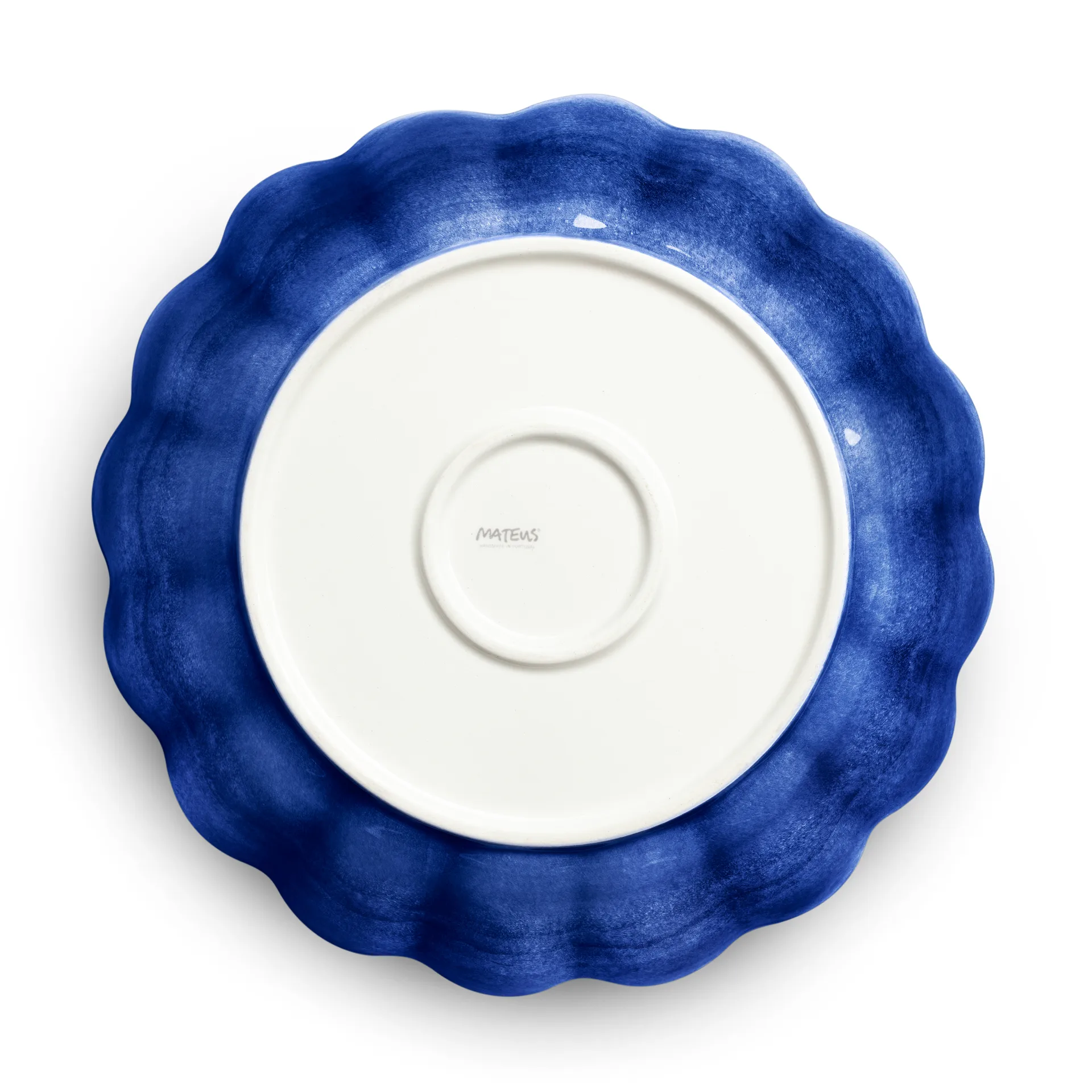 Bol Oyster Ø31 cm, Bleu Mateus