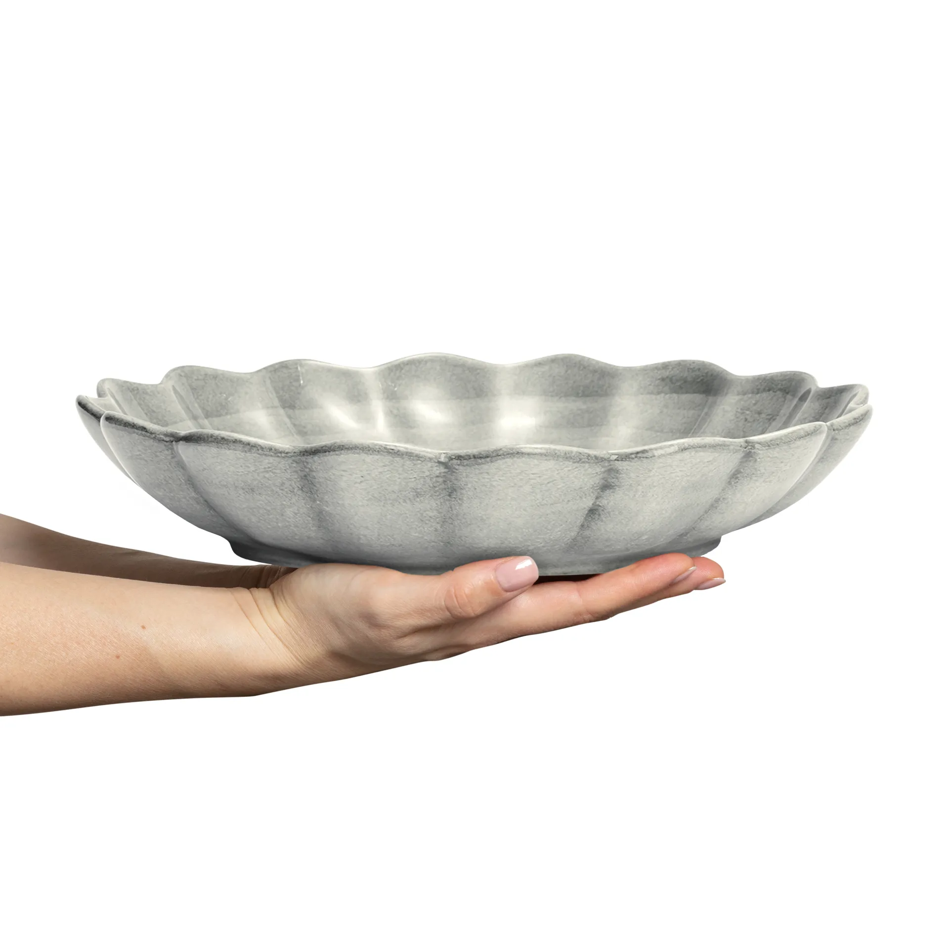 Bol Oyster Ø31 cm, Gris Mateus