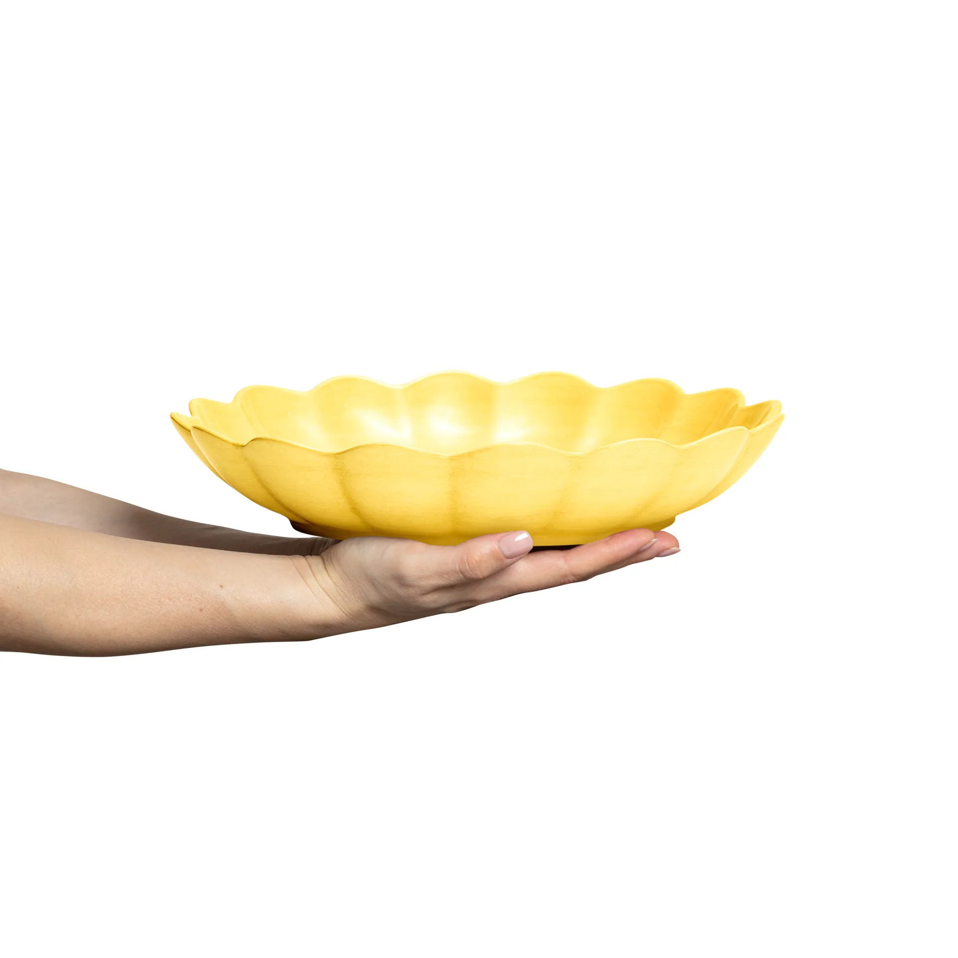 Bol Oyster Ø31 cm, Jaune Mateus