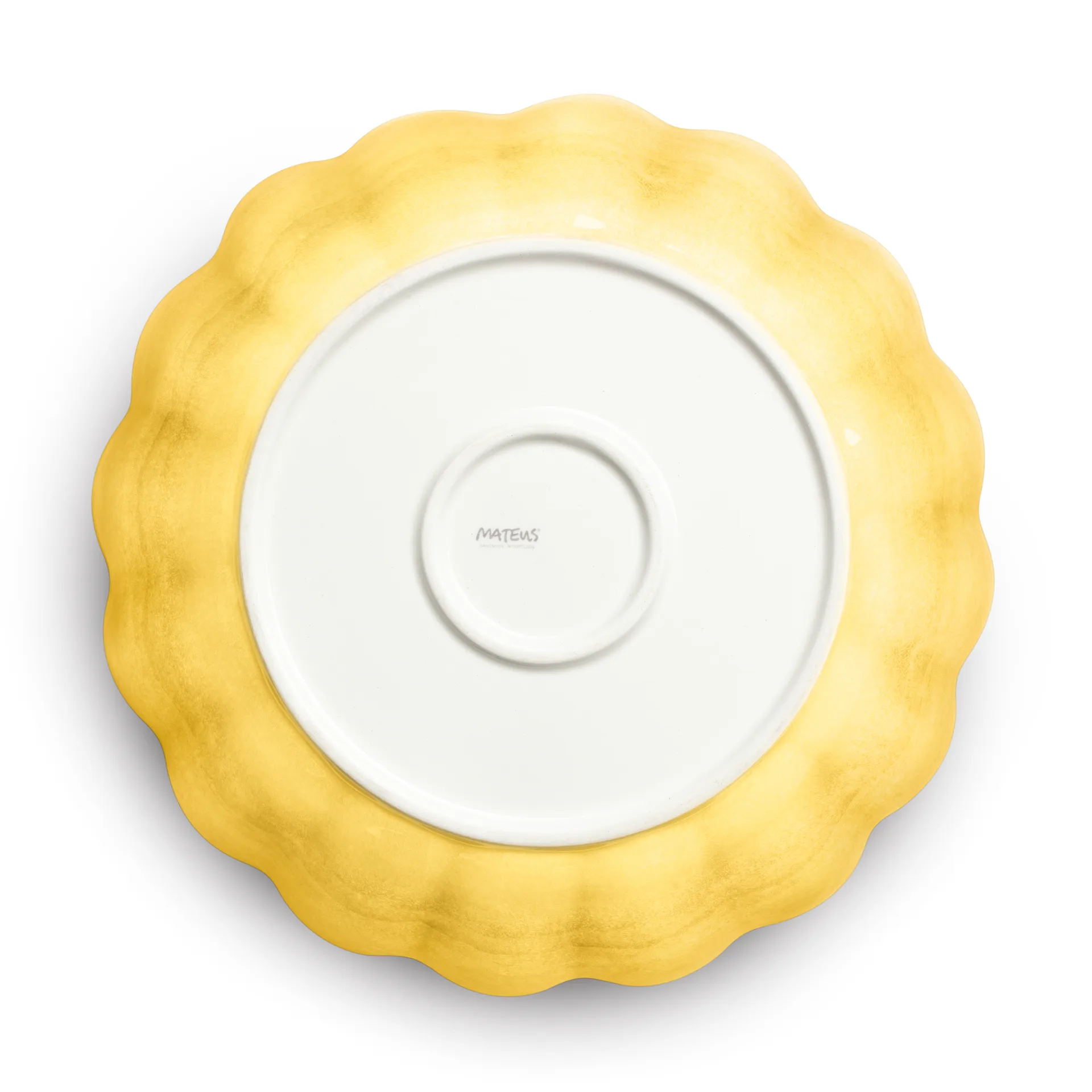 Bol Oyster Ø31 cm, Jaune Mateus