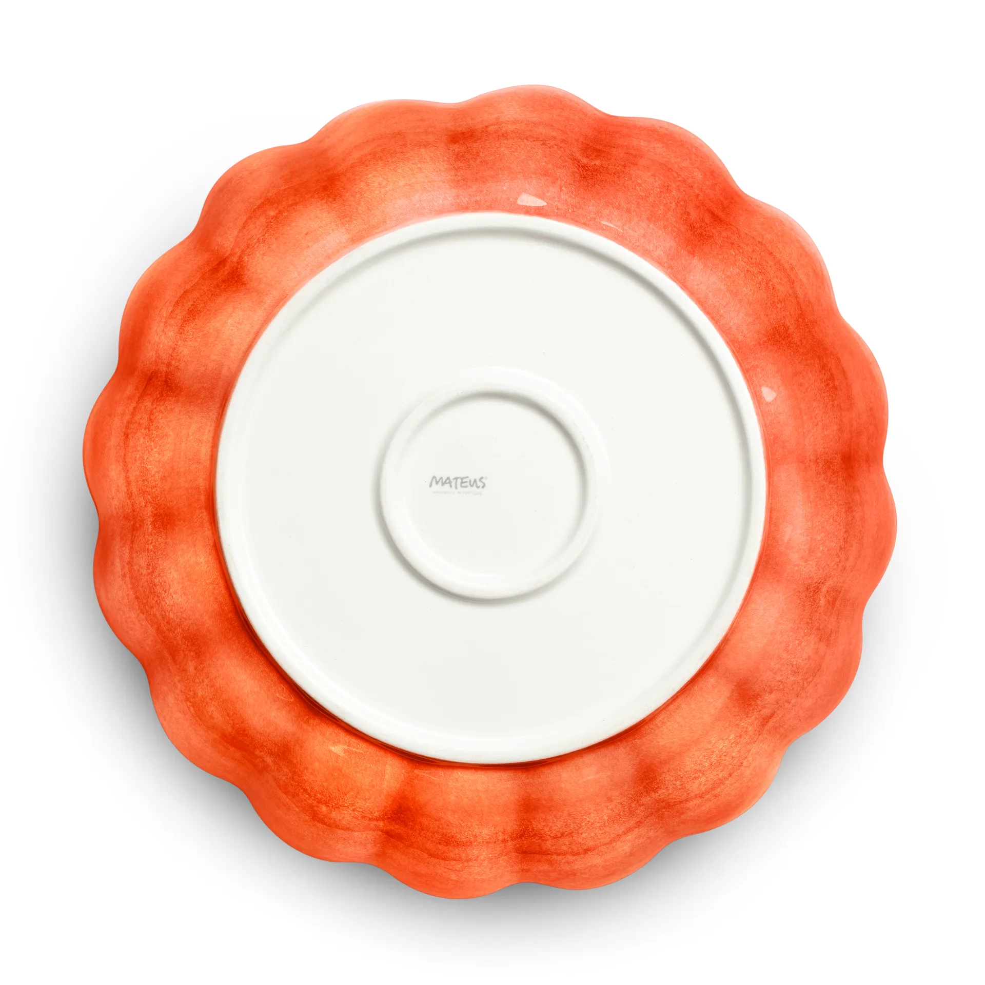 Bol Oyster Ø31 cm, Orange Mateus
