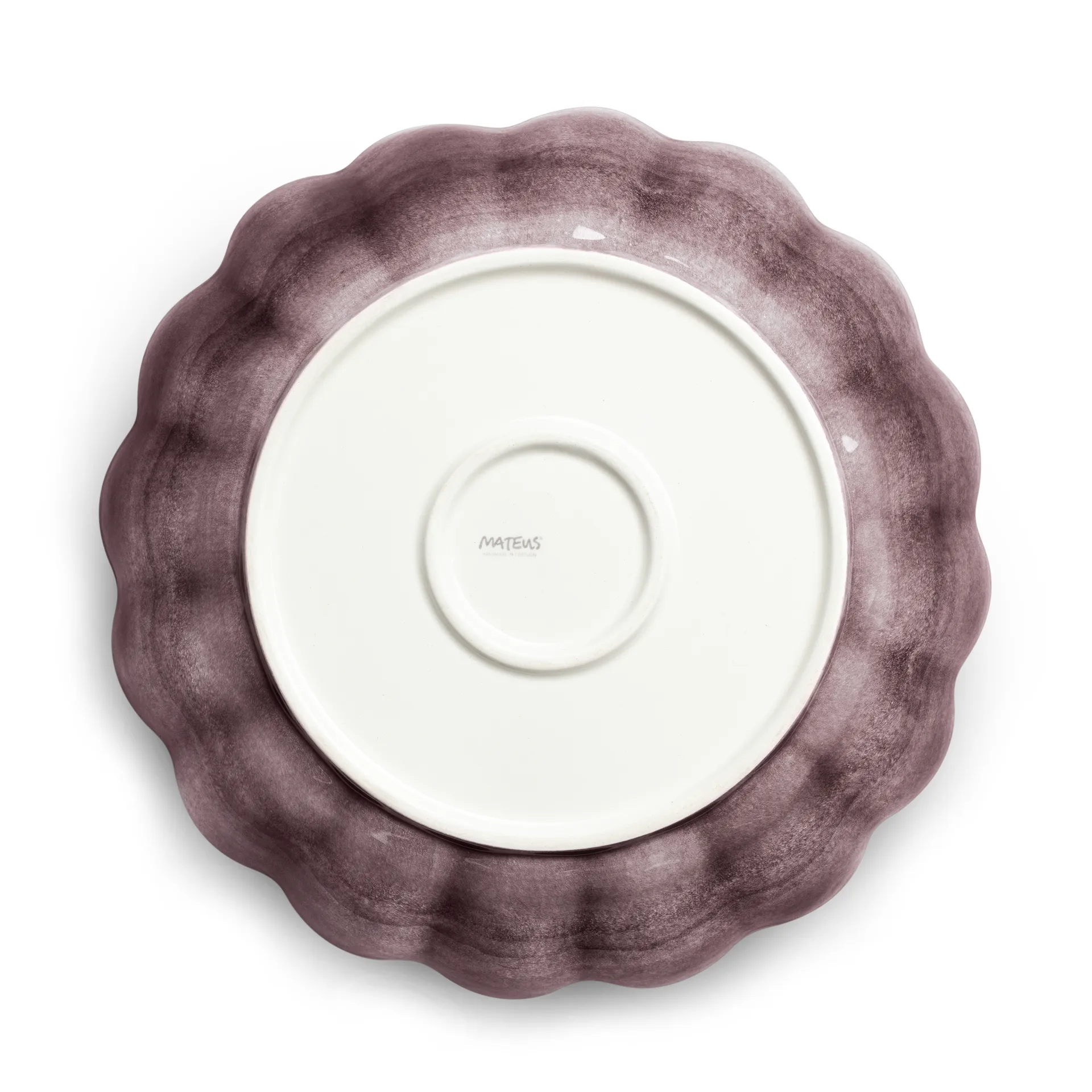 Bol Oyster Ø31 cm, Prune Mateus