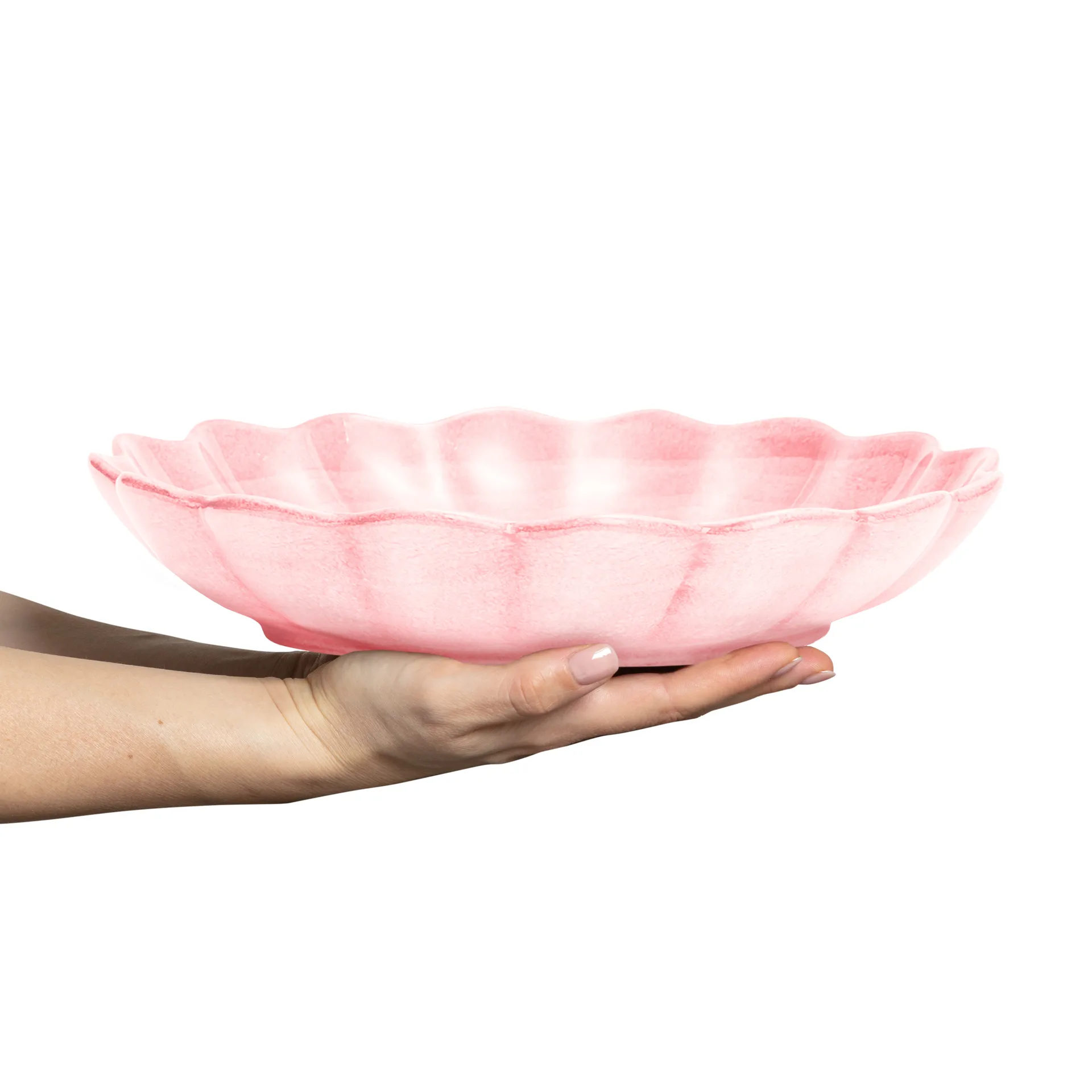Bol Oyster Ø31 cm, rose clair Mateus