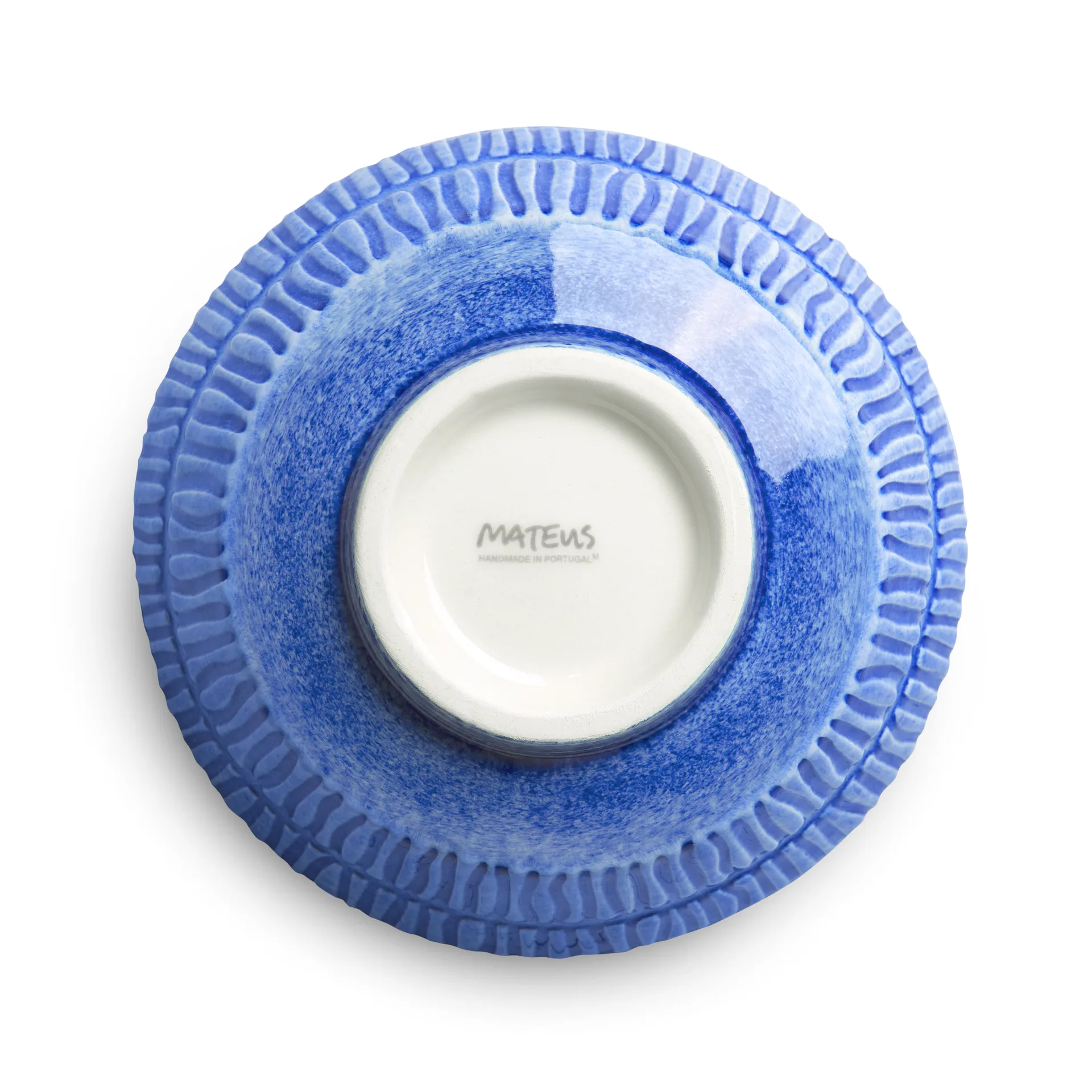 Bol Stripes Ø15 cm, Bleu clair Mateus