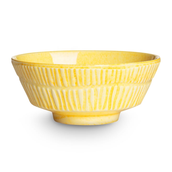 Bol Stripes Ø15 cm - Jaune - Mateus