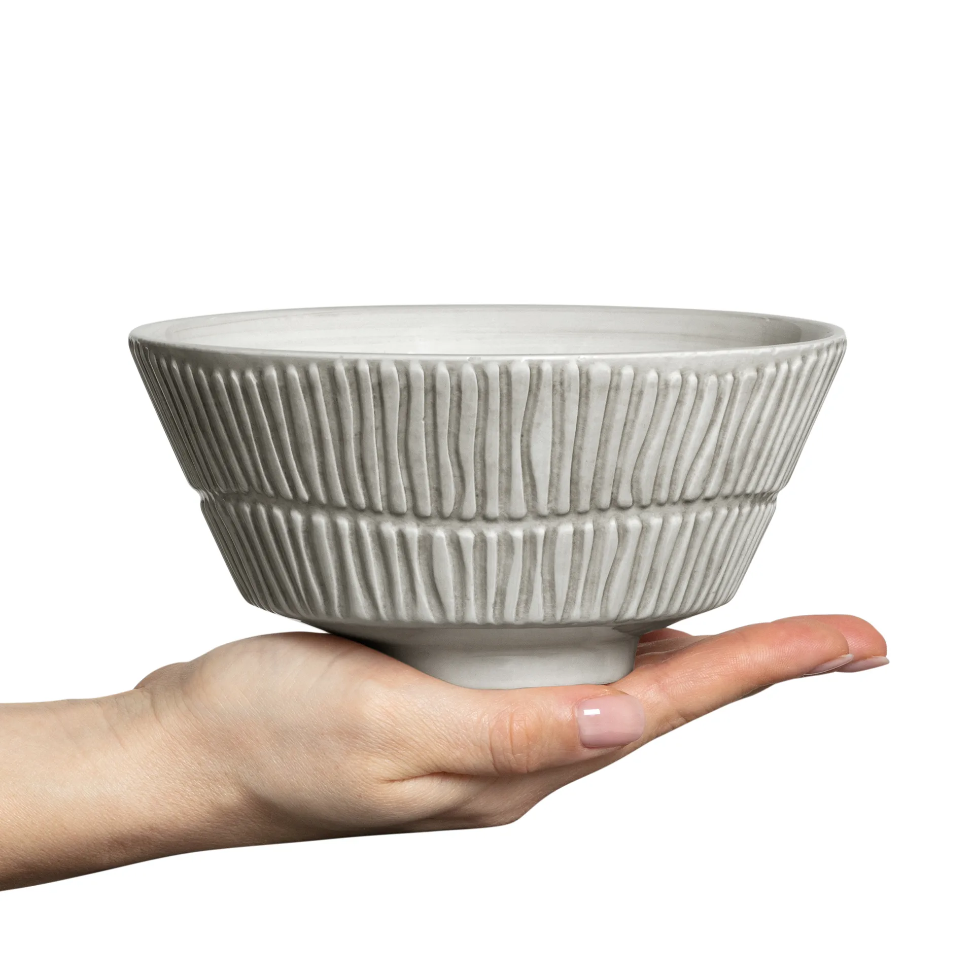 Bol Stripes 16 cm, Gris Mateus