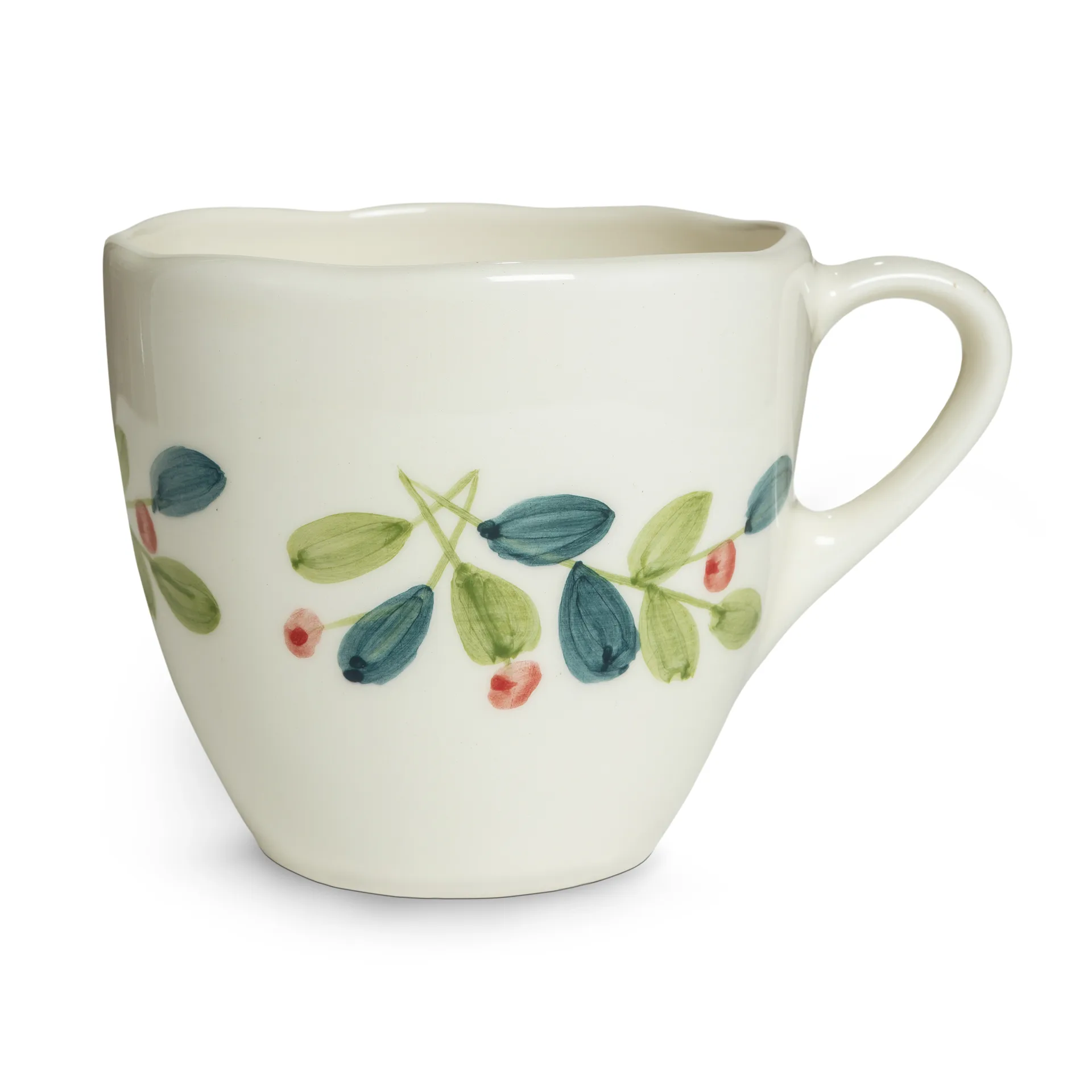 Mug de Noël Basic 60 cl, Blanc-multi Mateus