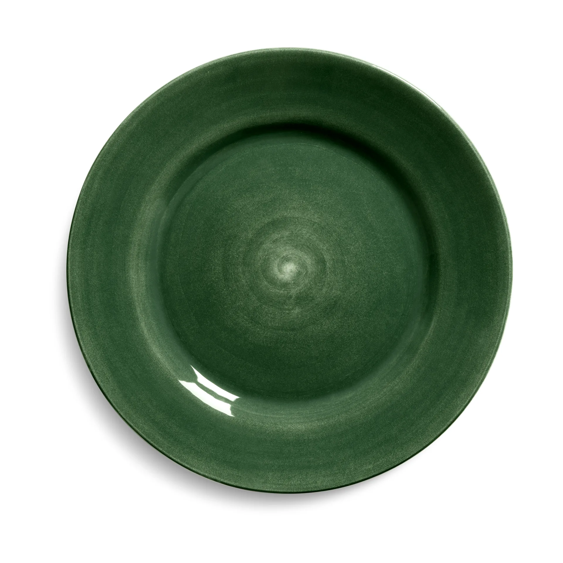 Plat de service Basic Ø41 cm, Forest green Mateus