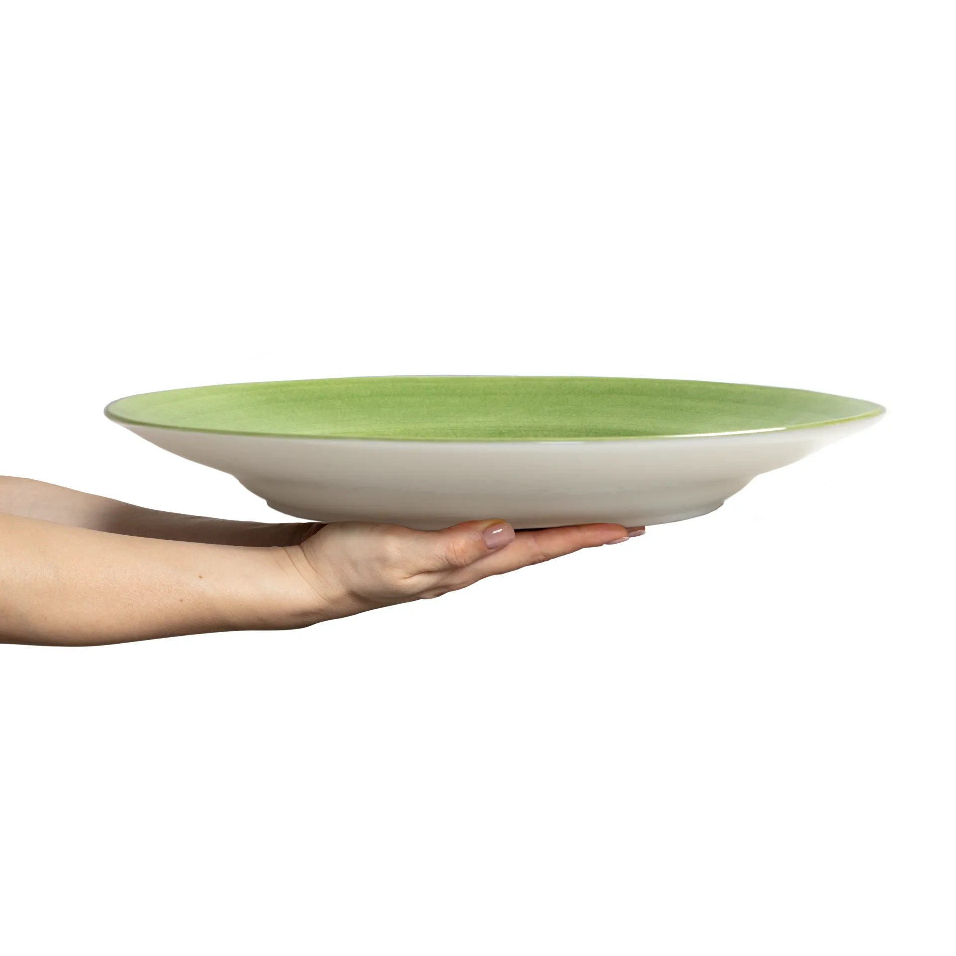 Plat de service Basic Ø41 cm, Vert Mateus