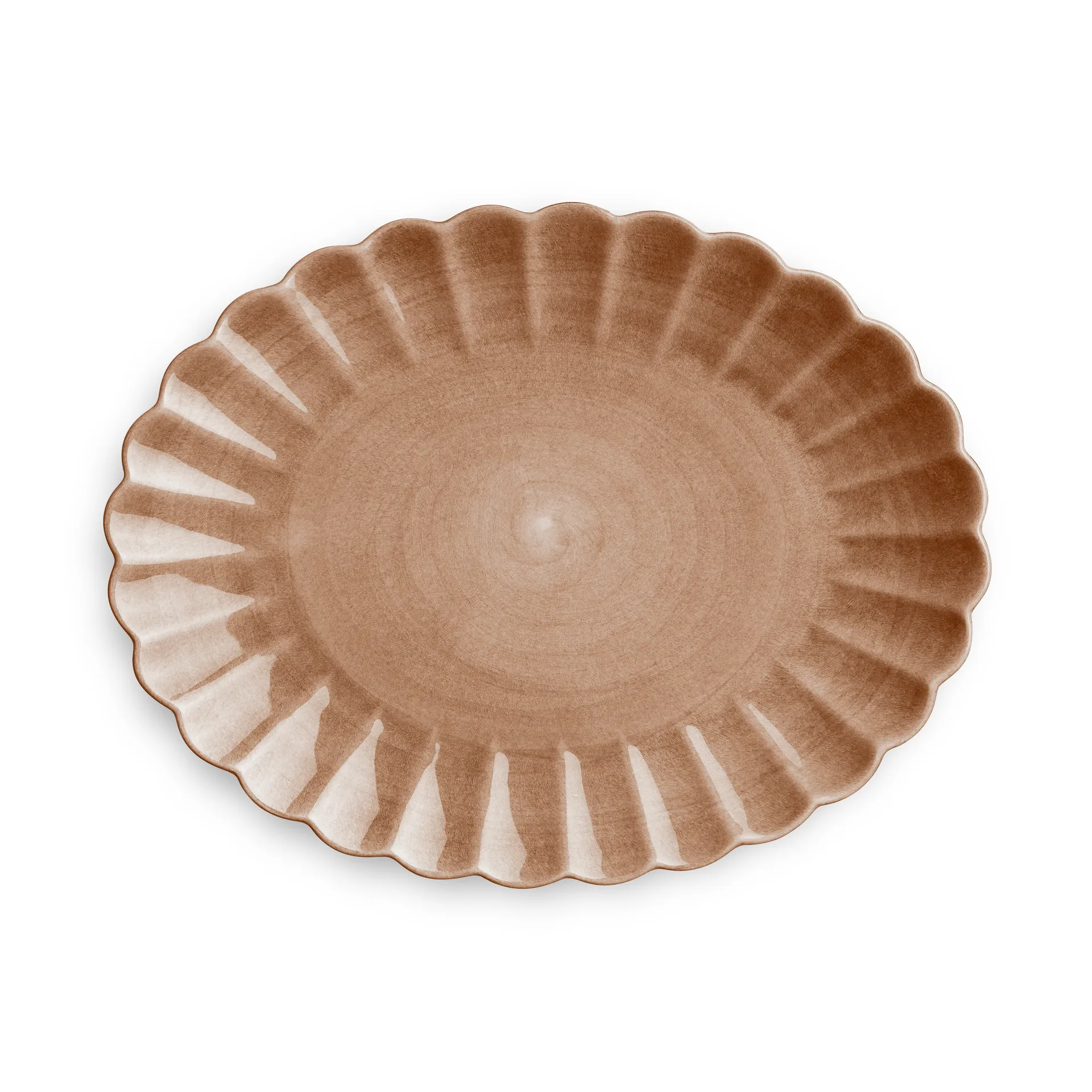Plat Oyster 30x35 cm, Cinnamon Mateus