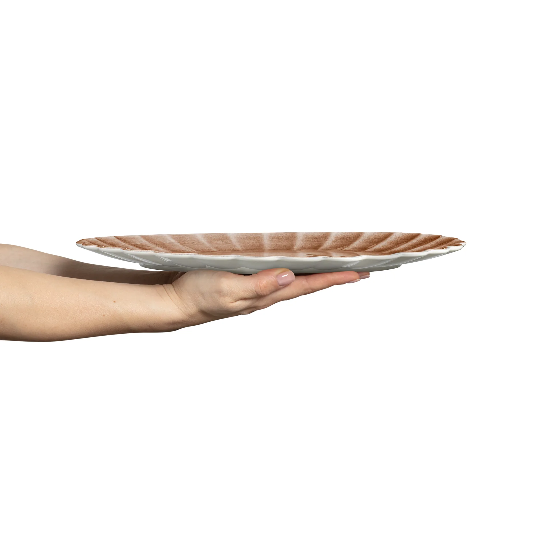 Plat Oyster 30x35 cm, Cinnamon Mateus