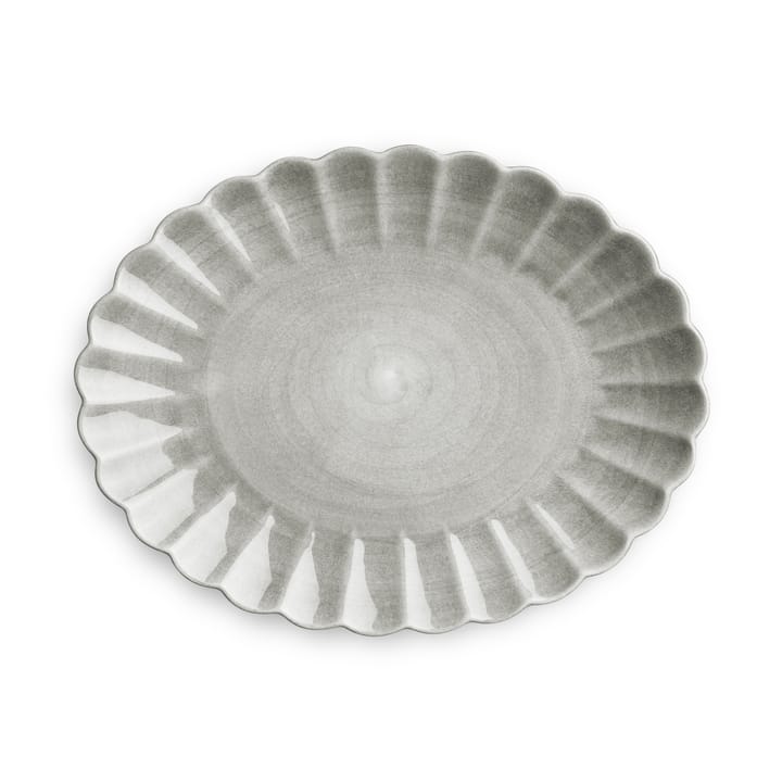 Plat Oyster 30x35 cm - Gris - Mateus