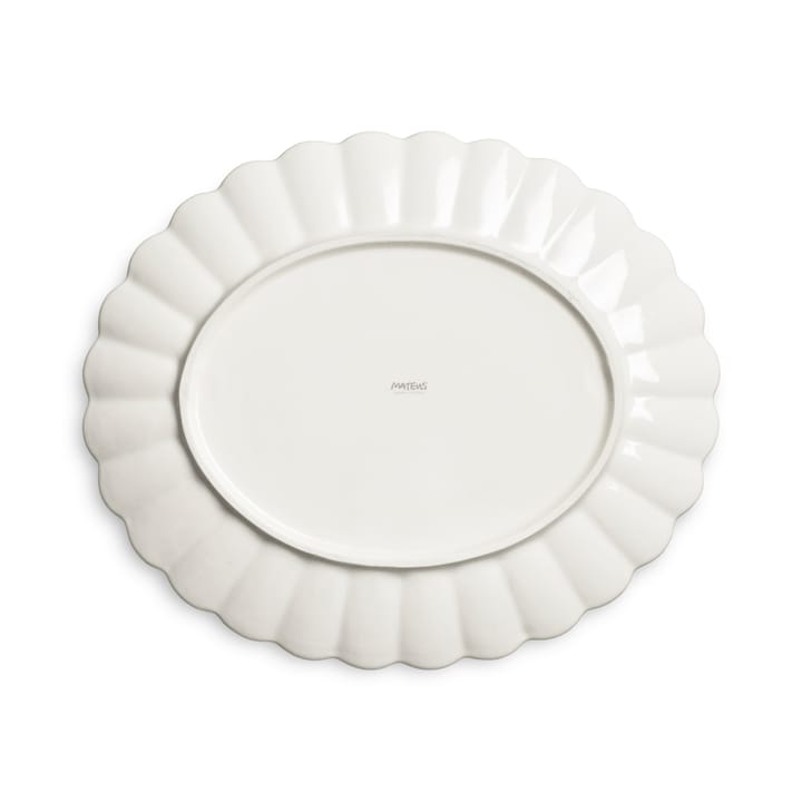 Plat Oyster 30x35 cm, Jaune Mateus