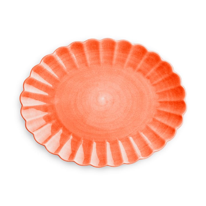 Plat Oyster 30x35 cm - Orange - Mateus