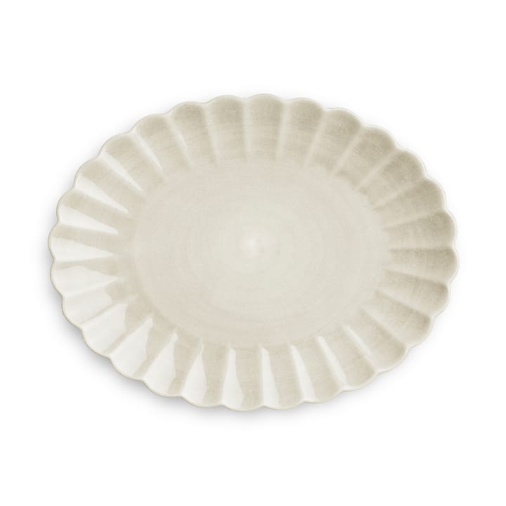 Plat Oyster 30x35 cm - Sable - Mateus