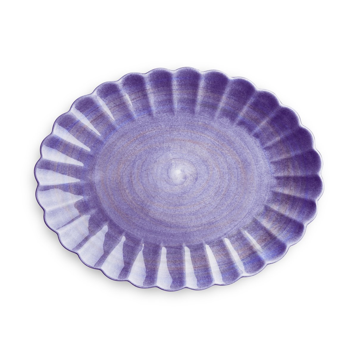 mateus plat oyster 30x35 cm violette