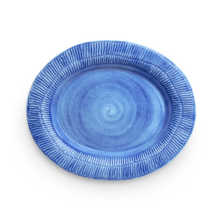 Plat Stripes 30x35 cm - Bleu clair - Mateus